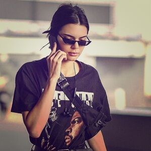 Kendall Jenner Vintage Cat Eye Sunglasses